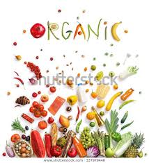 Organic Food Choice Healthy Food Symbol Represented By Foods Explosion To Show The Health C Organic Recipes Different Fruits And Vegetables Food Backgrounds