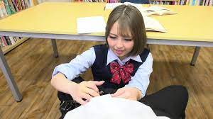 Japanese Schoolgirl Takes A Cock In The Library - EPORNER