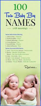 100 Best Twin Baby Boy Names With Meanings Twin Baby Boys Twin Boy Names Twin Names