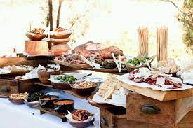 Shop our best selection of rustic sideboards & buffet tables to reflect your style and inspire your home. Think Outside The Dessert Table 23 Fresh Food Stations Rustic Food Display Wedding Food Display Wedding Food Table