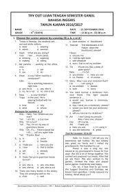 We did not find results for: Soal Bahasa Inggris Kelas 1 Mi Semester 2