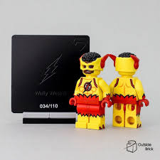Kid Flash Kid Flash Mini Figures Lego Minifigures