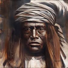 Paul Van Ginkel Painting Gazing into the Abyss Oil