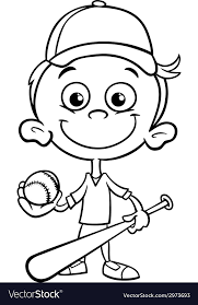 Every page goes through several hundred of perfecting techniques; Baseball Boy Drawing