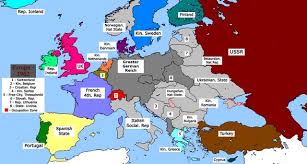 What if Germany stalemated the allies in World War 2, stagnated in the 70s  and then collapsed (mostly) peacefully in the 80s? : r/imaginarymaps