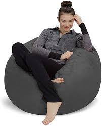 Sofa Sack Plush Ultra Soft Bean Bag Chair Memory Foam Bean Bag Chair With Microsuede Cover Bean Bag Chair Kids Bean Bag Chair Cool Bean Bags