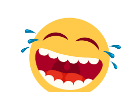 If someone sends a funny joke, you can respond with. Laughing Smiley Emoticon Cartoon Happy Face With Laughing Mouth And T By Tartila Thehungryjpeg Com
