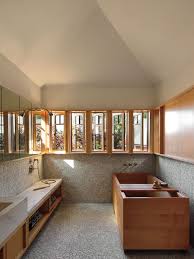 Maybe you would like to learn more about one of these? Vaulted Ceiling Bathroom With A Wooden Soaking Tub In A Renovated 1907 Craftsman House Angelino Heights Los Angeles 9gag