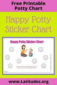 Free Potty Training Sticker Chart Happy Mom Declan