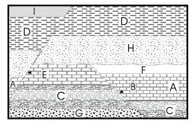 Use the law of superposition to choose the correct answer for the following questions about rock layers and relative age. Dublin Schools Lesson Finding Relative Age Of Rock Layers