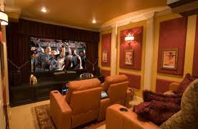 35 Modern Media Room Designs That Will Blow You Away Home Theater Room Design Theater Room Design Small Home Theaters