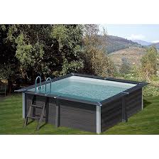 Gre Pool Komplettset Square L X B X H 326 X 326 X 96 Cm Fassungsvermogen 6 600 L Bauhaus Gartenpools Kleiner Garten Bauhaus