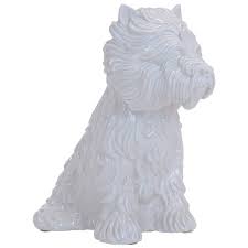 Es ist eine blumenvase in form eines hundebabys, eines welpen der schoßhunderasse highland white terrier. Jeff Koons Puppy Vase At 1stdibs