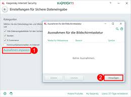 Schutz Fur Die Dateneingabe In Kaspersky Internet Security 2018