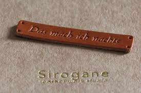 individuelle etiketten und leder label bestellen das mach ich nachts