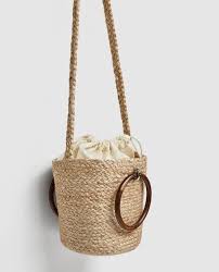 Image 7 Of Tote With Wooden Handles From Zara Canta Modelleri Cantalar Canta