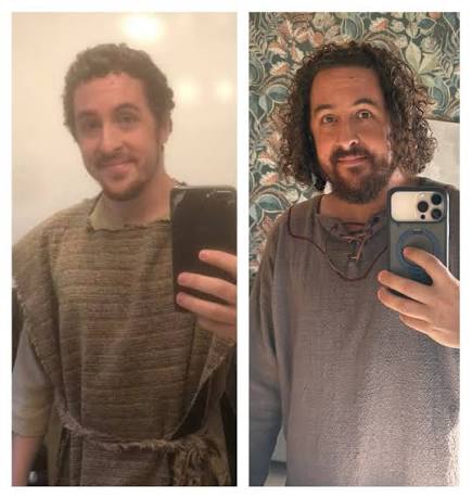 Giavanni Cairo (Thaddeus) shares how The Chosen humbles him, and Jordan  Walker Ross (Little James) talks about how the most personal scene he's  ever done airs for the first time tonight. #ChosenTealCa