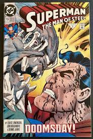 Superman Man of Steel #19 High Grade NM 1993 Doomsday 1st Print DC Comics |  eBay