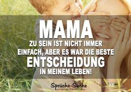 Entscheidung Zur Mama Es Ist Schön Mama Zu Sein