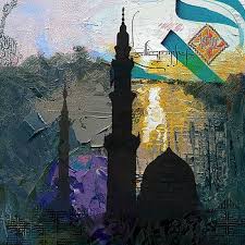 Produk kaligrafi pintu kabah kuningan jepara. Pin By Asma Kabbani On Collection One In 2021 Islamic Paintings Corporate Art Art