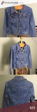 Dress Barn Jean Jacket Size Large Beautiful Dress Barn Jean Jacket Size Large Has A Little Bit Of Stretch To It Good Condit Dress Barn Dresses Jackets Beautiful Dresses