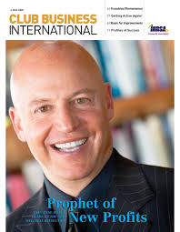 2008 cover story in Club Business International ...