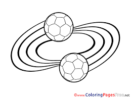 Hang around with this mischievous monkey blast off into outer space to explore new frontiers. Football Balls Printable Coloring Pages Soccer