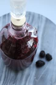 Homemade Blackberry Wine