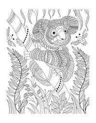 Koala Bee And Bamboo Coloring Art Coloring Poster Art Com In 2020 Bear Coloring Pages Animal Coloring Pages Peacock Coloring Pages