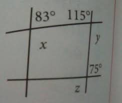 Maestro matematika untuk sma/ ma kelas xi ia (ipa) kelompok wajib dan peminatan matematika. Berdasarkan Gambar Berikut Nilai X Y Dan Z Berturut Turut Adalah A 97 65 75 B 97 Brainly Co Id