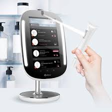 The mirror has blue leds on the sides that turn on when the wake word is recognized. You Can Watch Youtube Tutorials And Listen To Spotify On This Smart Mirror