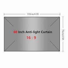But when it comes to home theaters, there is one thing that should never, ever be taken light. Buy 16 9 Portable Projector Screen Simple Anti Light Curtains Home 3d Projector Curtain At Affordable Prices Free Shipping Real Reviews With Photos Joom