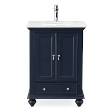 Navy blue vanity powder room. 25 Tennant Brand Gillian Powder Room Navy Blue Bathroom Vanity Overstock 27193451