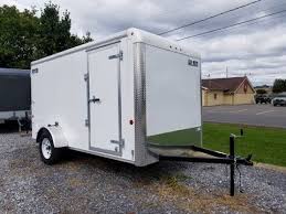 This is a very nice trailer and appears to be ready to work. 2018 Car Mate 6x12 Sportster Cargo Enclosed In Dubois Pa Youtube