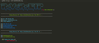 Github Anon Exploiter Reverse Ip A Python Based Non Interactive Ugly Reverse Ip Script To Find The Domains On The Server
