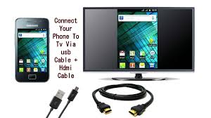 Buy phone to tv cable and get the best deals at the lowest prices on ebay! Connect Any Phone Or Tablet To Tv Via Normal Hdmi Cable Youtube