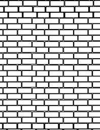 Black And White Brick Wall Template Bricks Free Download Print On Yellow Paper And Use For Candy Bar Wrap Etc Brick Patterns Cardboard House Brick Wallpaper