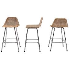 Set Of 3 Counter Stools Modern Counter Stools Counter Stools Wicker Bar Stools