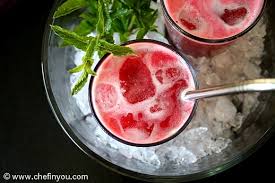 Most recipes on the internet for fermented coconut water has less sugar than many sports drinks and much less sugar than sodas and some fruit juices. Cherry Lemonade Recipe With Coconut Water Summer Drinks Chef In You