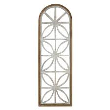 Belle Maison Ornate Gate Farmhouse Wall Decor Farmhouse Wall Decor Framed Mirror Wall Wood Framed Mirror