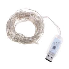 Tecboss rechargeable led string lights, 2 pack 50 led 16.4ft string fairy lights, battery operated lights for wedding party home garden bedroom outdoor. 5m Silver Led Copper Wire 50led String Fairy Lights Usb Rechargeable For Xmas Party Decoration With 24 Keys Ir Remote Controller Piece Specifications Price Quotation Ecvv Industrial Products