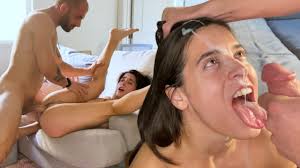 Big Cock Fucks My Pussy And Cums On My Face - BOYFRIEND HAS TO WATCH! -  Abbie Maley