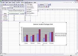 From the insert menu, we will then need to select the appropriate 'line graph'. Using Columns And Bars To Compare Items In Excel Charts Dummies