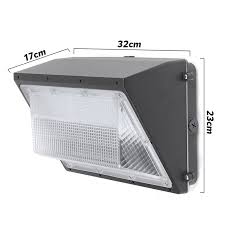 Outdoor commercial lighting involves artificial light sources used in the exterior of commercial buildings such as offices, warehouses, retail buildings, etc. New 120w 132 Led Light Wall Pack Waterproof Commercial Industrial Outdoor Security Fixture Ip65 1 Buy Online At Best Prices In Myanmar Shop Com Mm