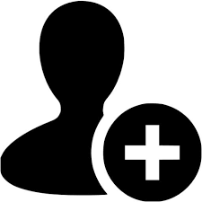 Dashicons is the official icon font of the wordpress admin as of 3.8. Black Add User 2 Icon Free Black User Icons