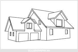 Sketsa rumah sederhana 6×12 denah rumah modern sederhana dan minimaliss 3 kamar Sketsa Gambar Mewarnai Rumah Sederhana Belajarmewarnai Info