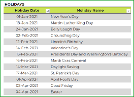 Yearly calendar for 2021 on 2 pages, landscape orientation. 2021 Excel Calendar Template Free Download Spreadsheet