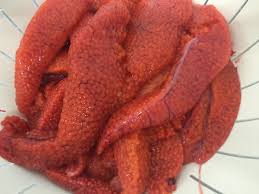 Dorschrogen geräuchert 13,30 € inkl. Rogen Teil 1 Fingerfood Heissgerrauchert Grillforum Und Bbq Www Grillsportverein De