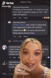 Model Alison Kay Bowles and bride-to-be hits back at 'Karens' who mocked  her ring