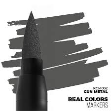 AK-Interactive: Real Color Acrylic Paint Marker - Gun Metal